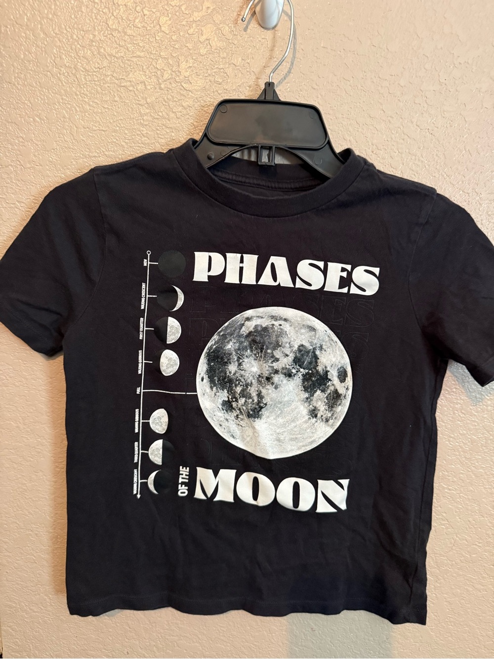 GAP Black 'Phases of the Moon' Graphic Tee